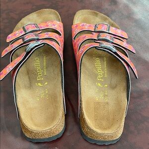 Papillio Women's Sandals - Pink Floral W-10 M-8